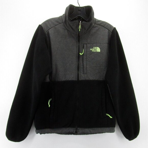 The North Face Jacket Small Gray Fleece Denali Windbreaker Zip Up - Picture 1 of 16